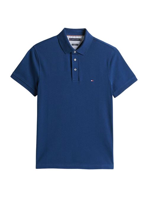Polo uomo blu in cotone Tommy Hilfiger | MW0MW17771DAF